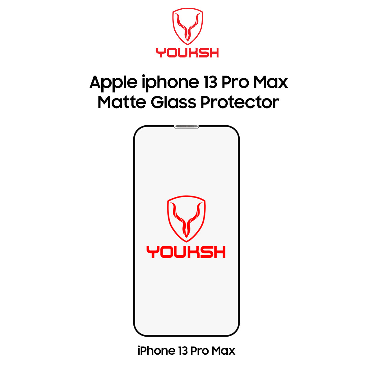 Apple iPhone 13 Pro Max (Matte Glass Protector)