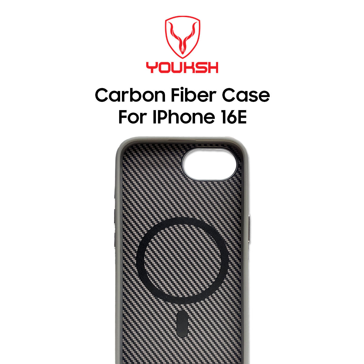 Apple iPhone 16E Carbon Fiber Case