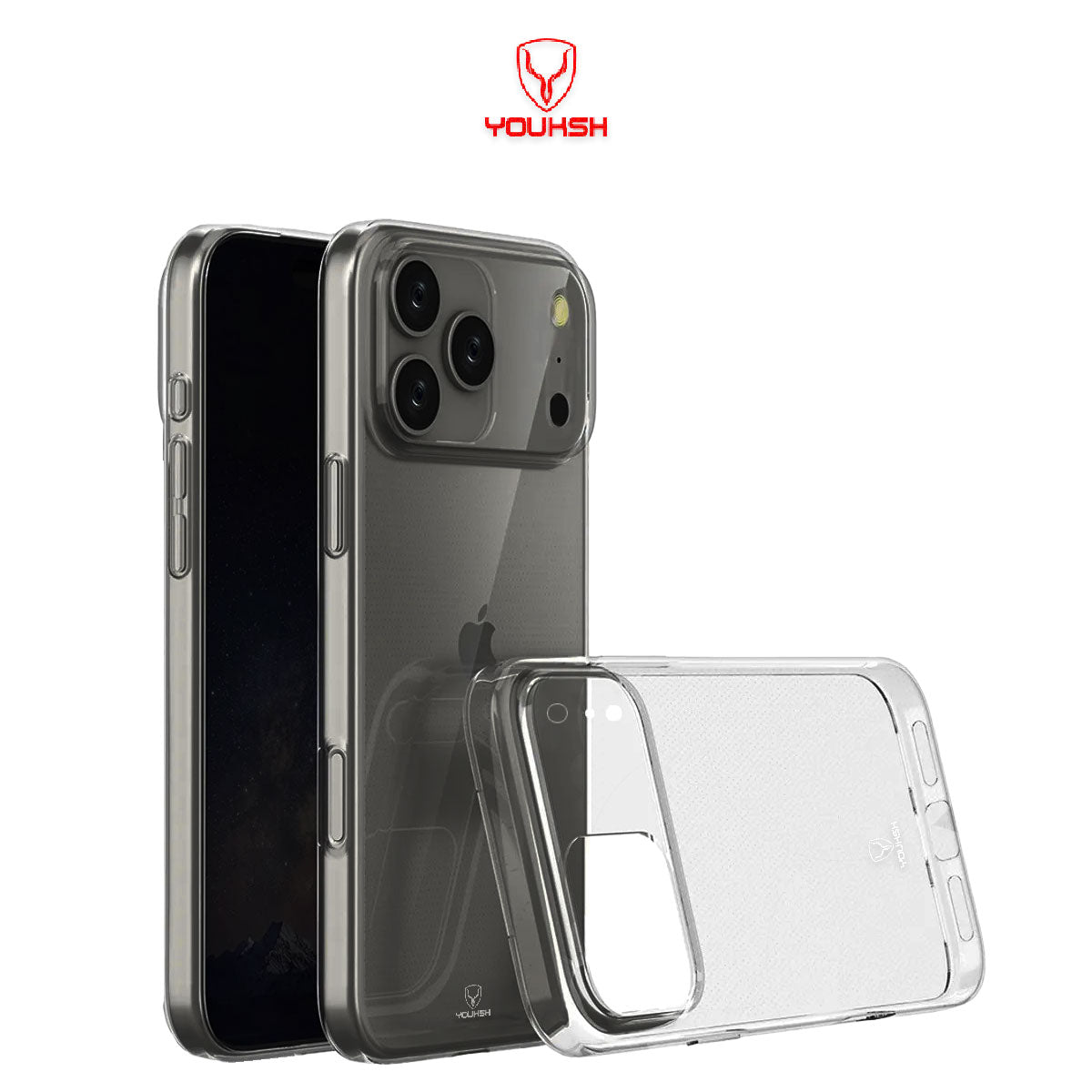 Iphone 17 Pro Trasnparent (Anti Dust case) Case