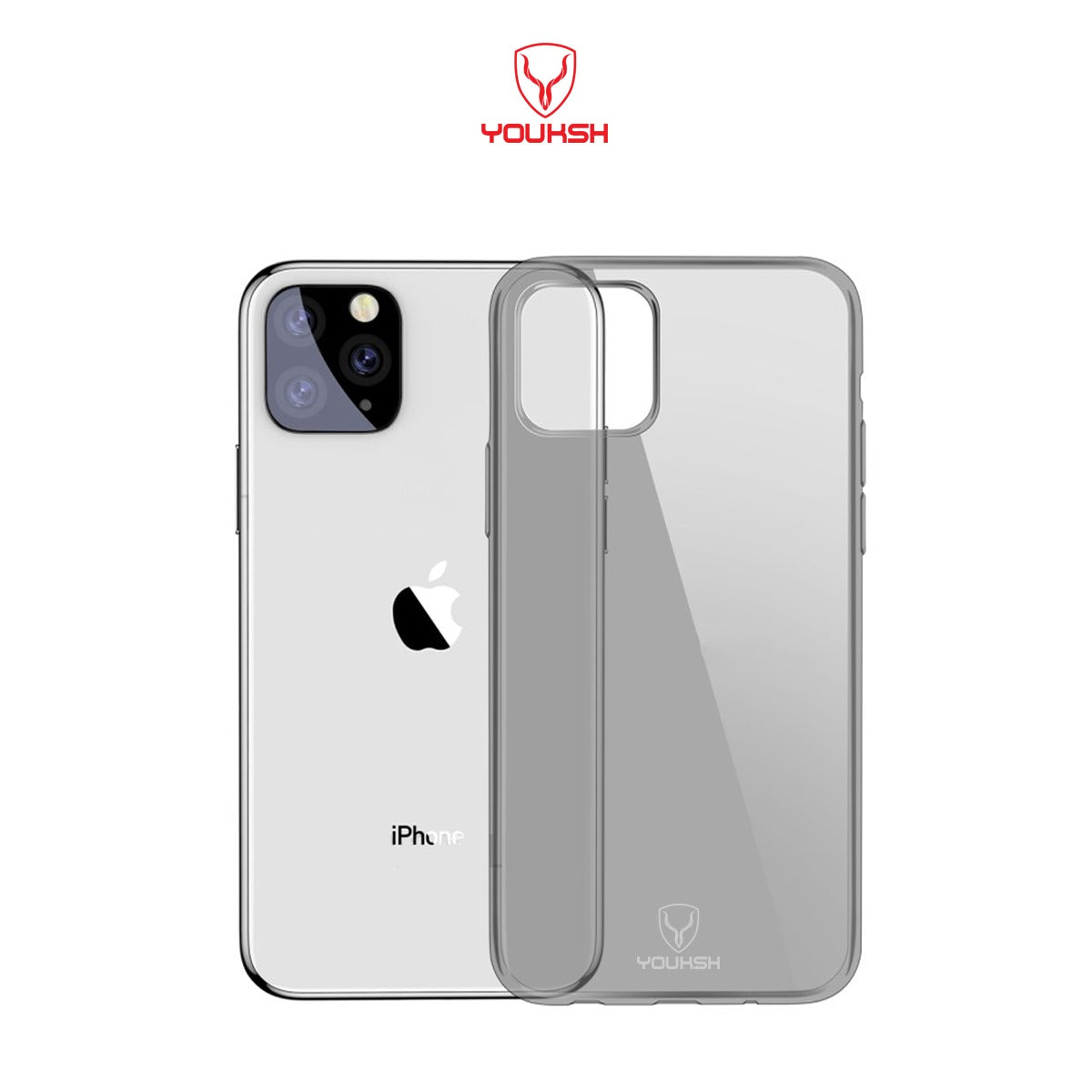 Apple iphone 11 - Soft Shock Proof Jelly Back Cover - Transparent