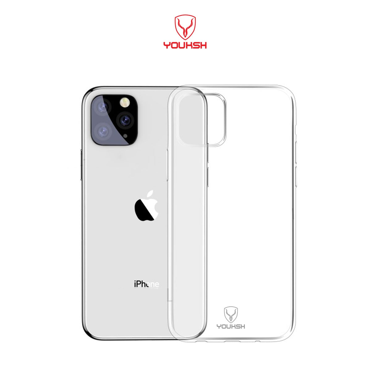 Apple iphone 11 Soft Shock Proof Jelly Back Cover Transparent