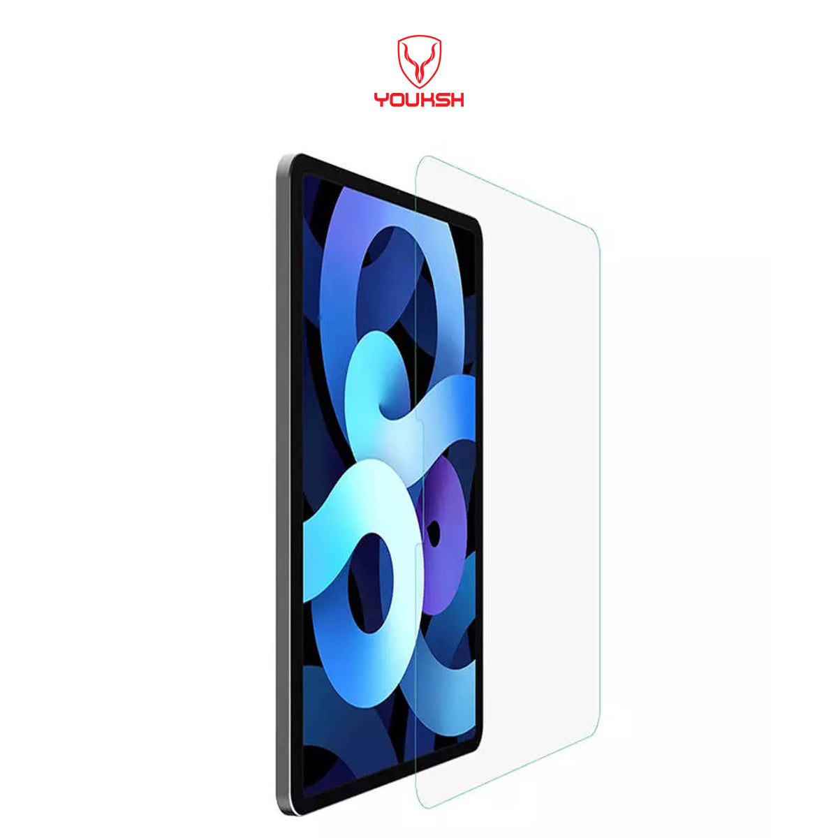 YOUKSH iPad Tempered Glass Protector For iPad Air 11'' M2/M3 2025.