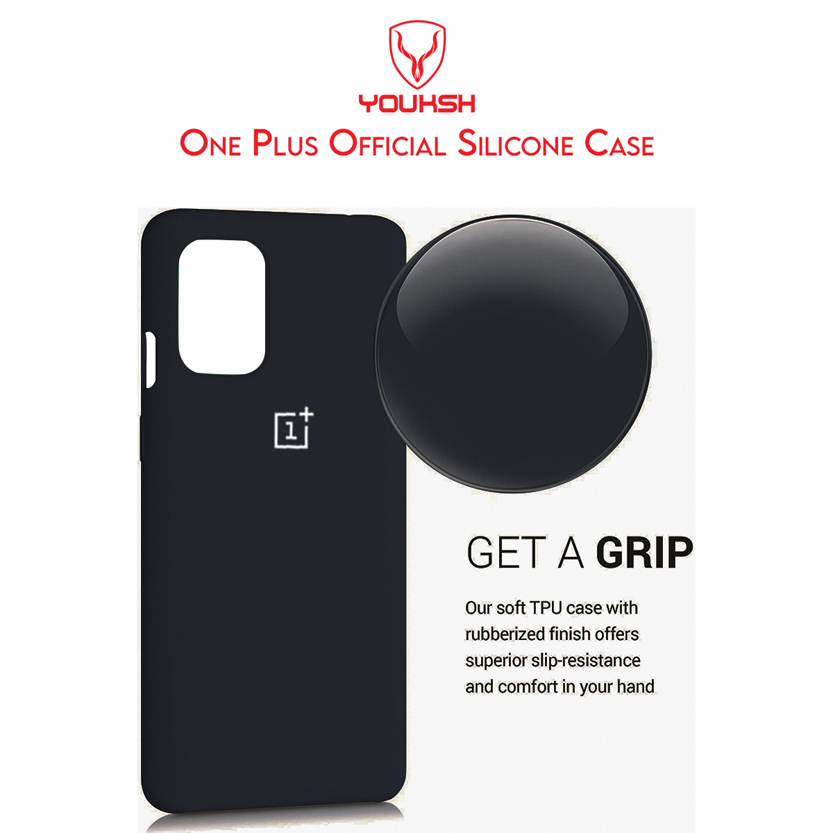 OnePlus 8T Silicone Rubber Case