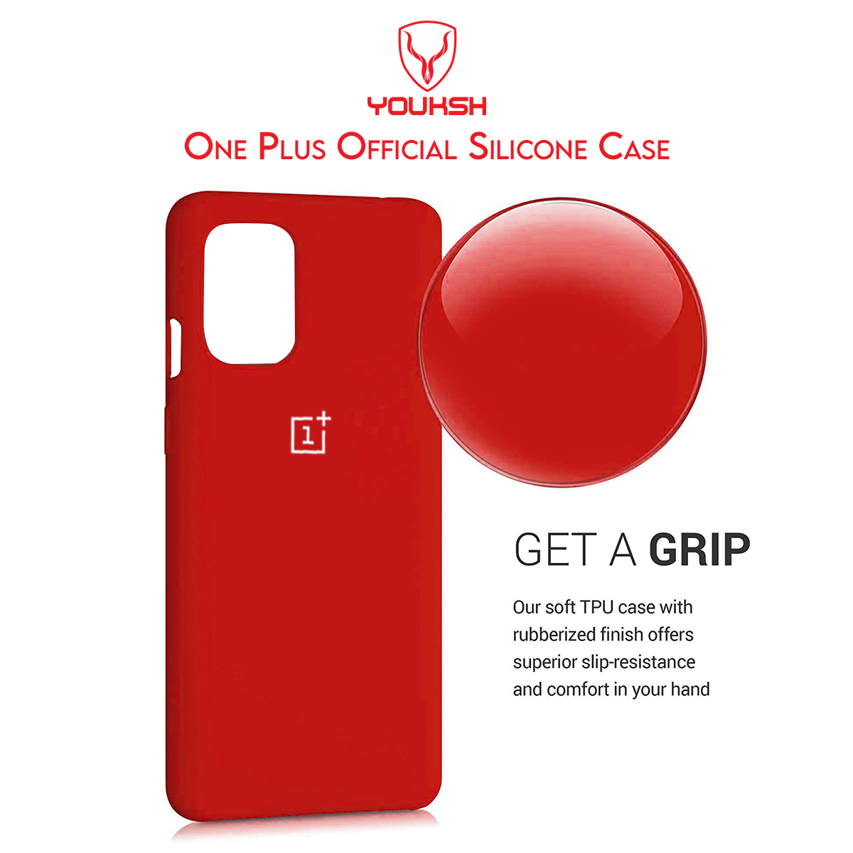 OnePlus 8T Silicone Rubber Case
