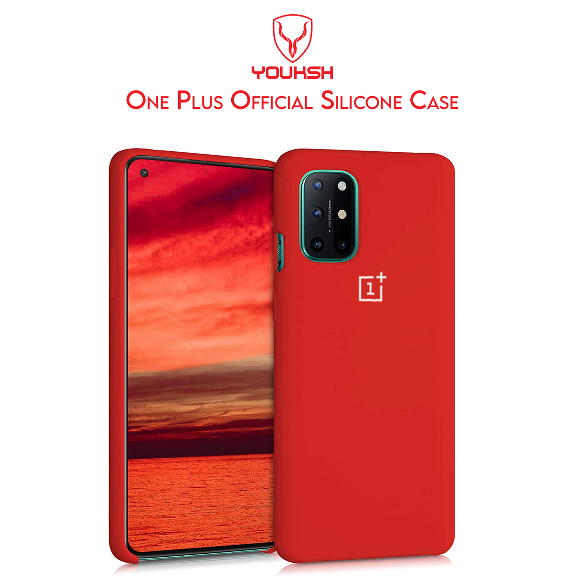 OnePlus 8T Silicone Rubber Case