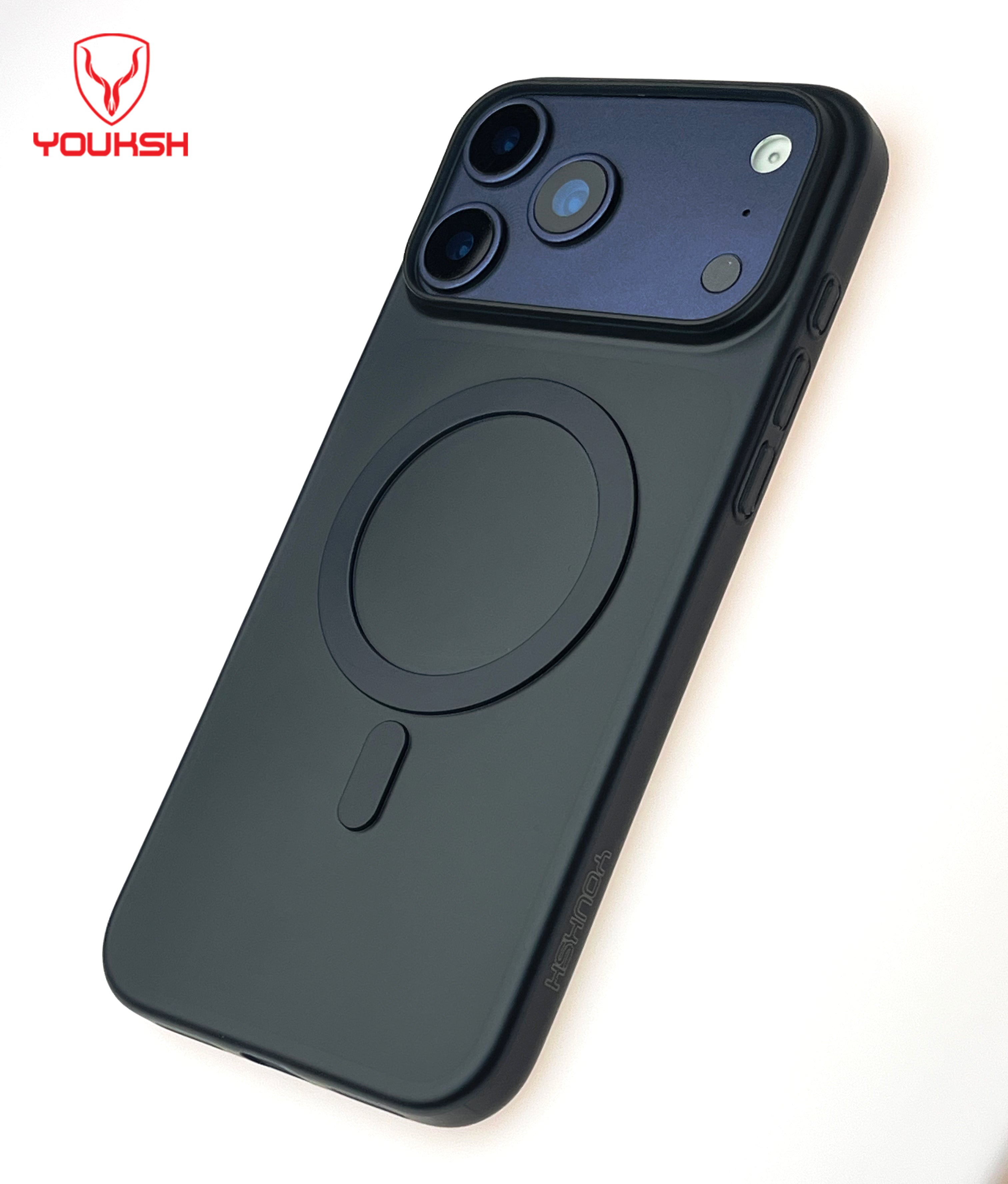 YOUKSH iPhone 17 Pro Max & 17 Pro 15g Thin Matte Mag Safe Case
