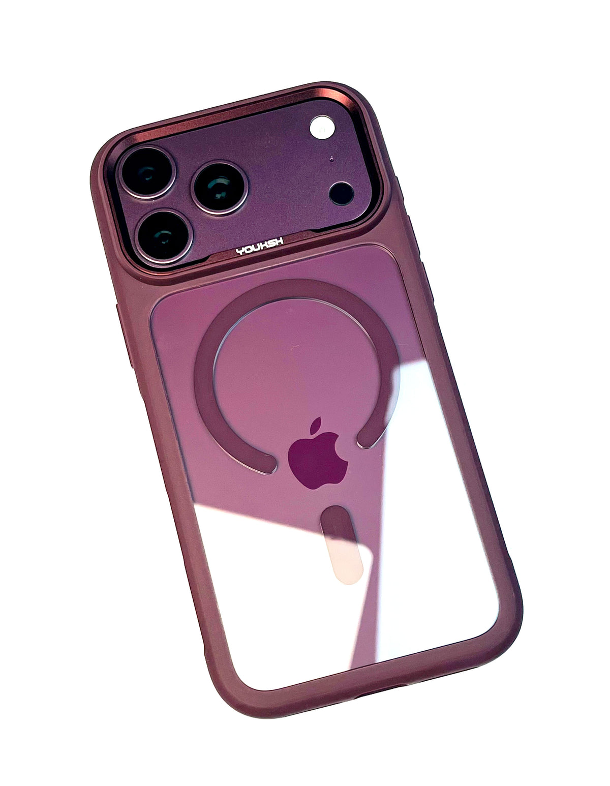 YOUKSH Hybrid Case for iPhone 18 Pro Max – MagSafe Compatible, Camera Protection, Translucent Matte Back Cover