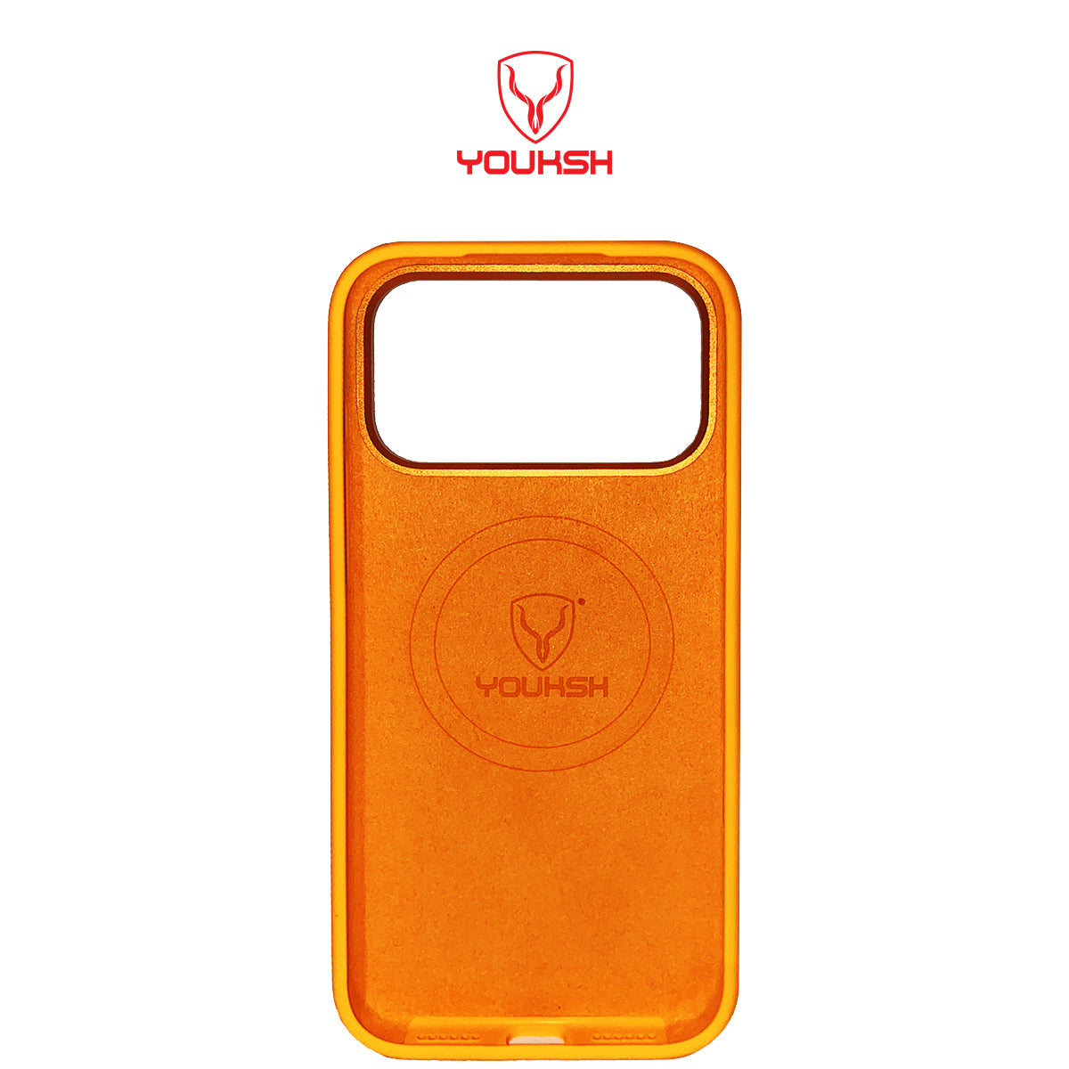 YOUKSH Apple iPhone 17 PRO Soft Silicon Case with Magsafe Compatible Charging.