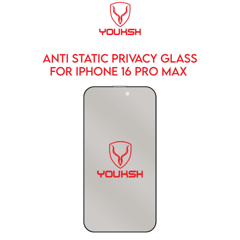 Apple iPhone 16 Pro Max Privacy Glass Protector