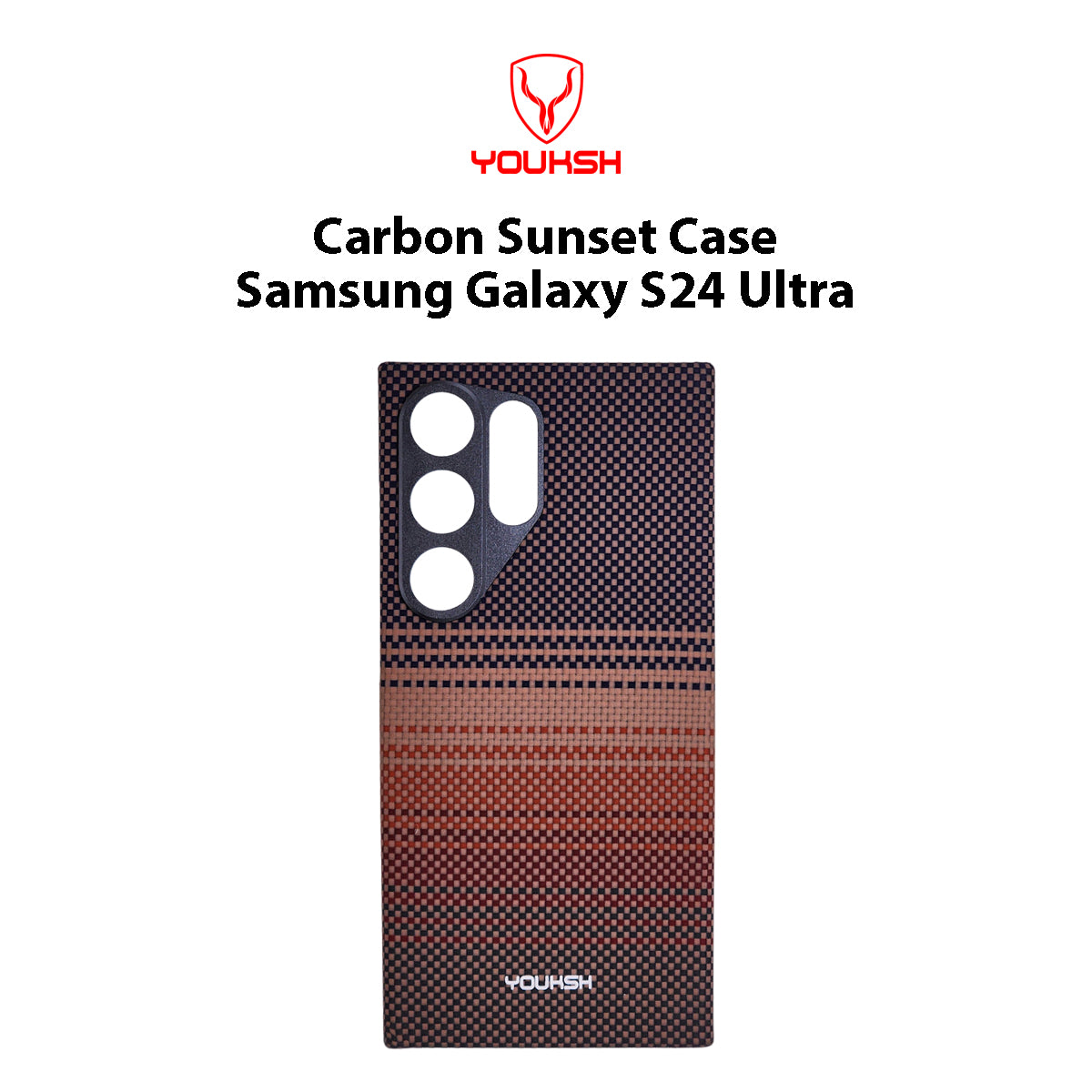 Samsung Galacy's Carbon Sunset Case For S24 Ultra