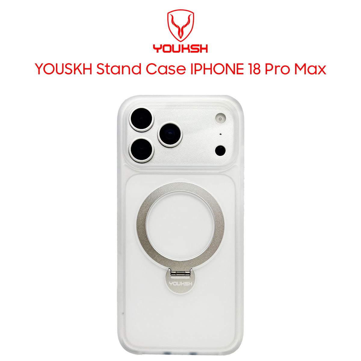 YOUKSH Stand Magsafe Case For iPhone 18 Pro Max