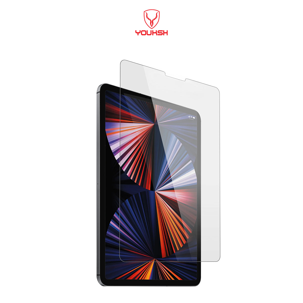 YOUKSH iPad Tempered Glass Protector For iPad Air 10.9 (2020/2022), iPad Pro 11 (2022-2019/2018)