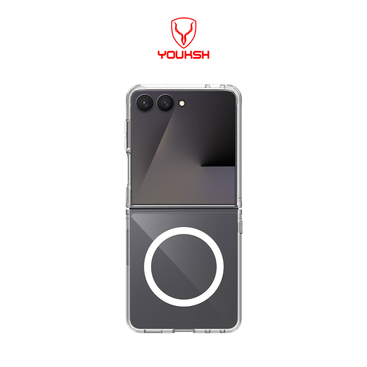 Transparent MagSafe Case for Samsung Galaxy Z Flip 8