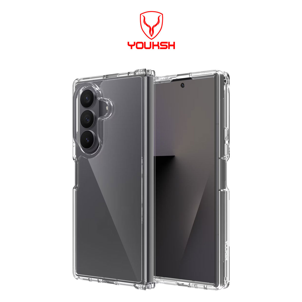 Clear Acrylic Case for Samsung Galaxy Z Fold 8 Ultra
