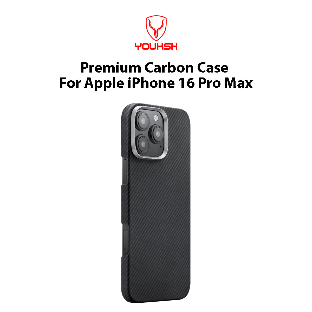 Apple iPhone Carbon Case For 16 Pro Max