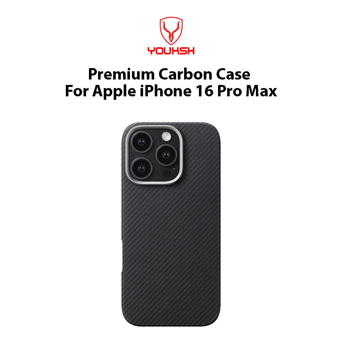 Apple iPhone Carbon Case For 16 Pro Max