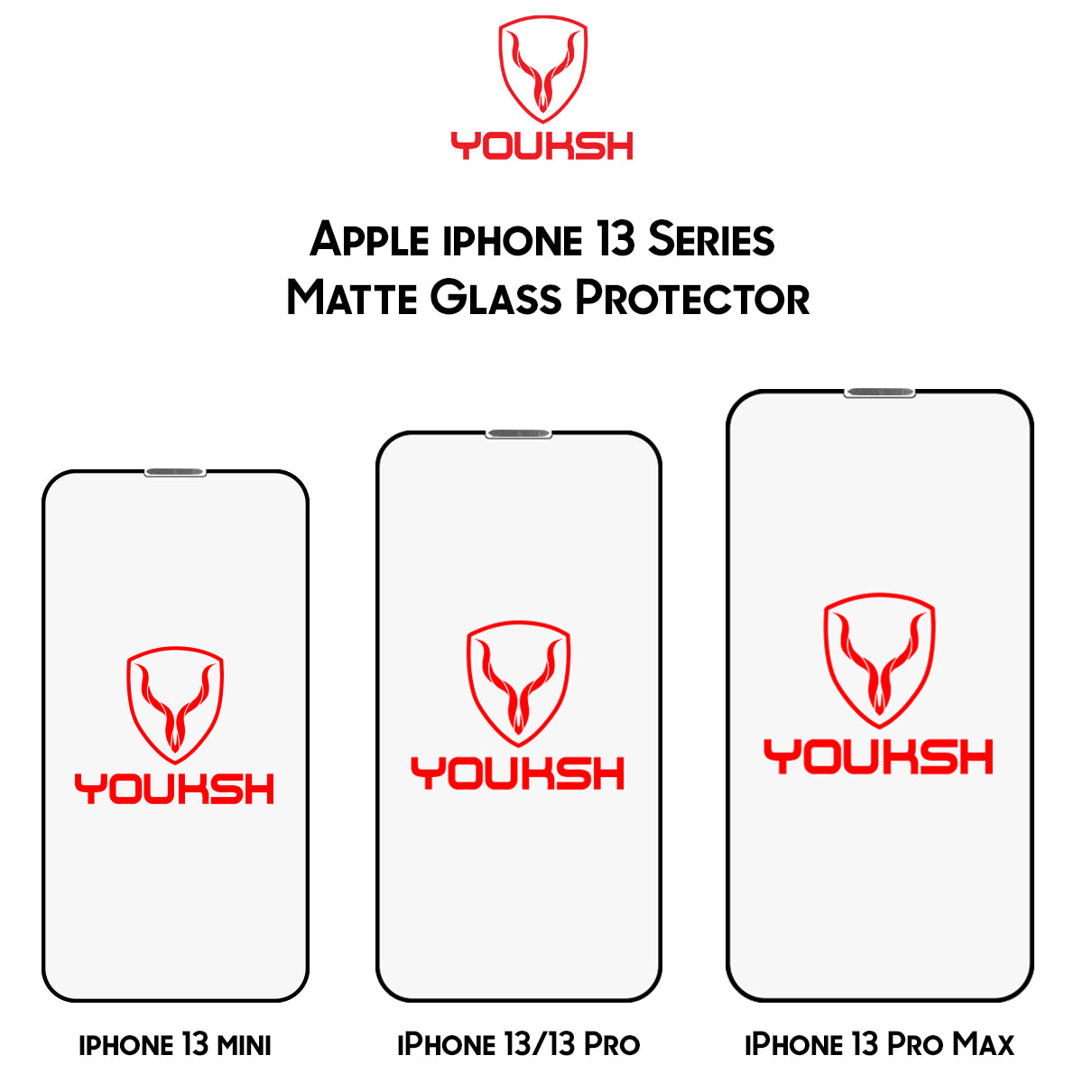 Apple iPhone 13 Pro Max (Matte Glass Protector)