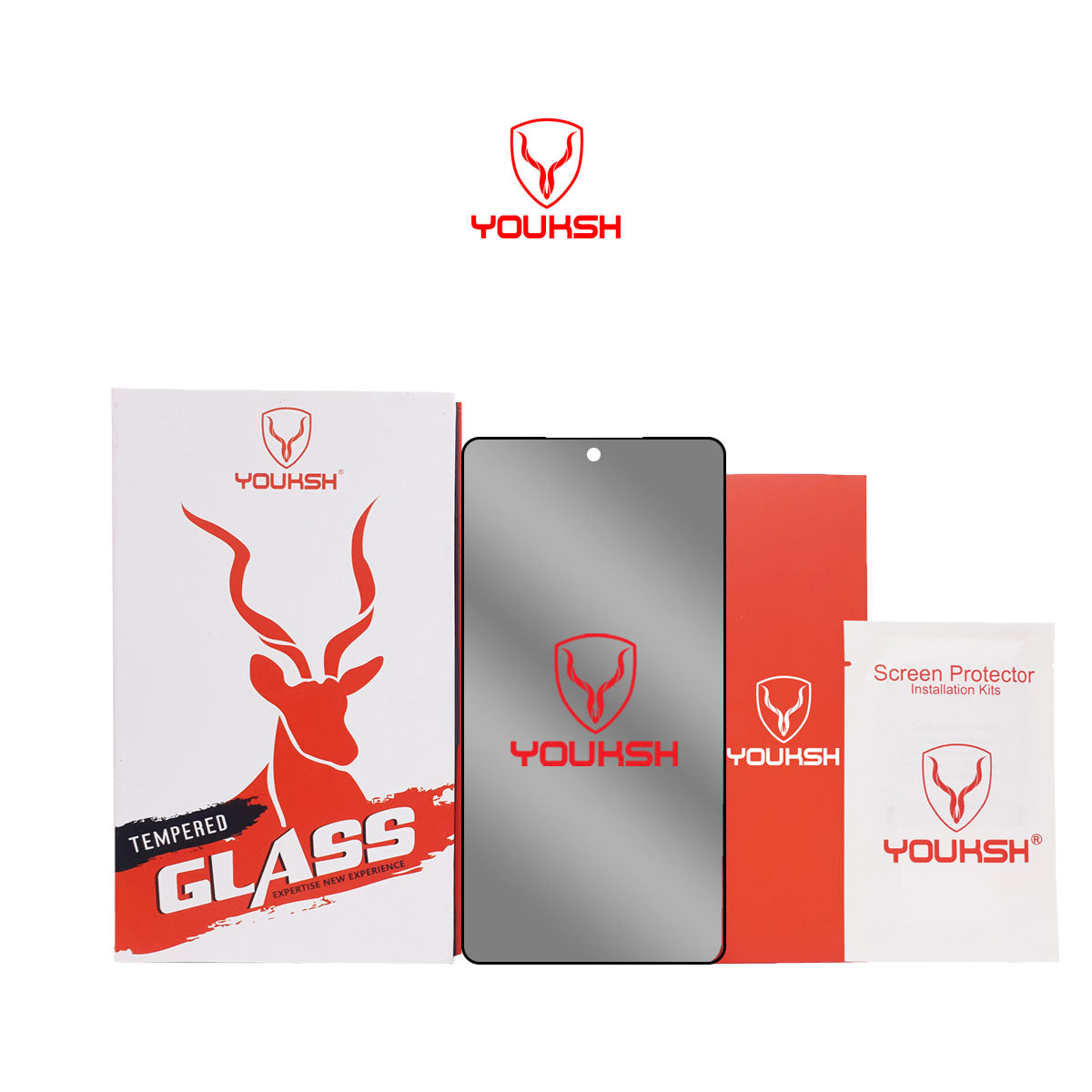 YOUKSH Samsung S26 Ultra Antistatic Privacy Glass.
