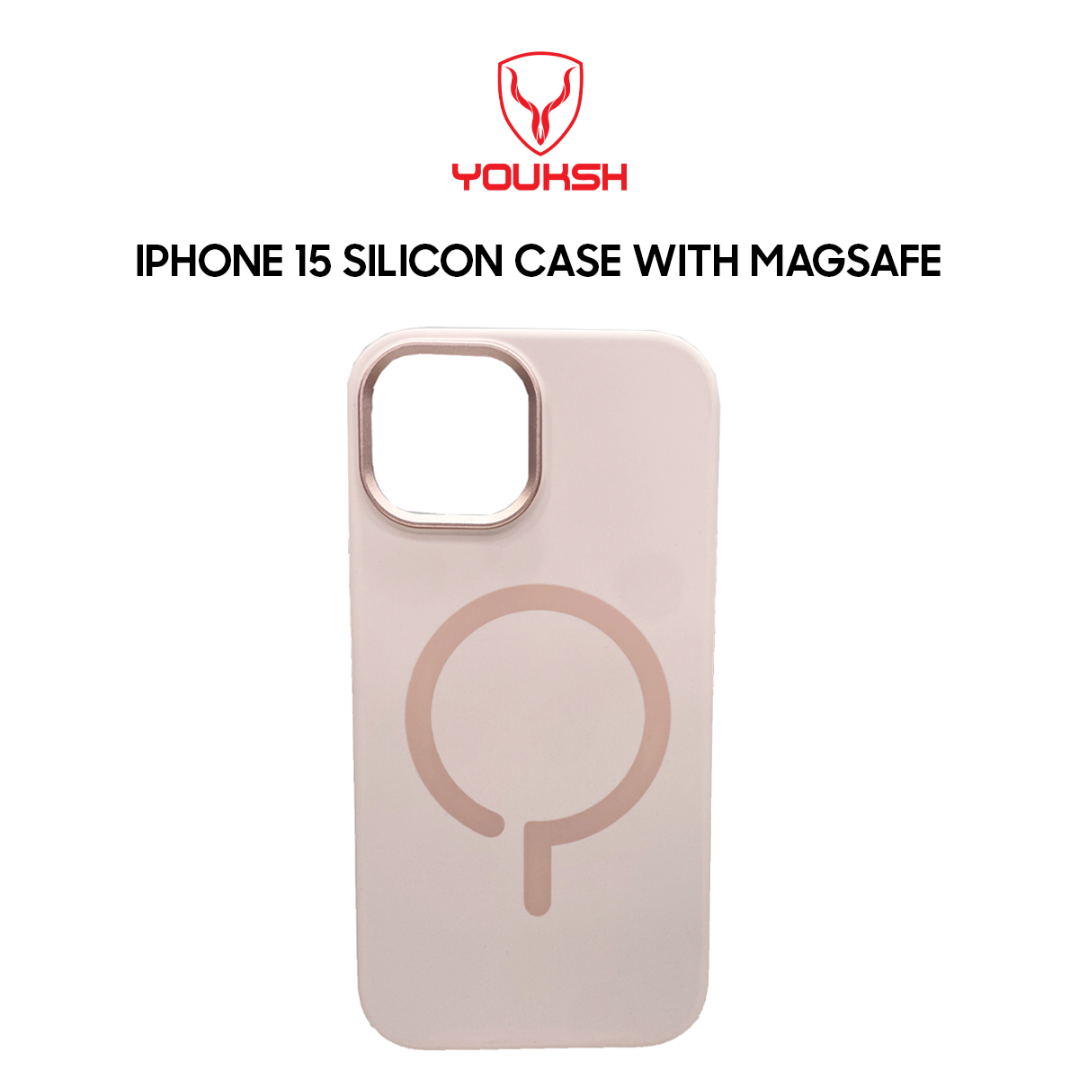 Apple iPhone 15 Soft Silicon Case with MagSafe