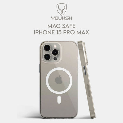 Apple iPhone 15 Pro Max MagSafe Case (Shock Proof) – YOUKSH