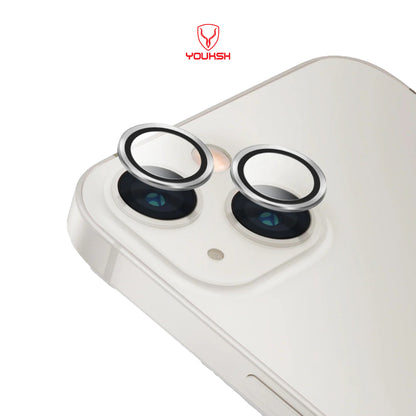 YOUKSH IPhone 13/13 mini Camera Ring Glass Protector.