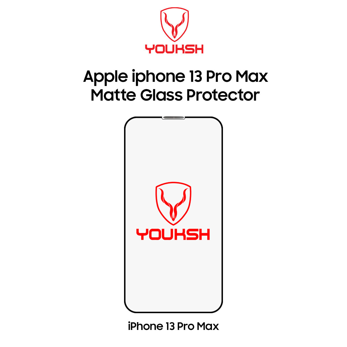 Apple iPhone 13 Pro Max (Matte Glass Protector)