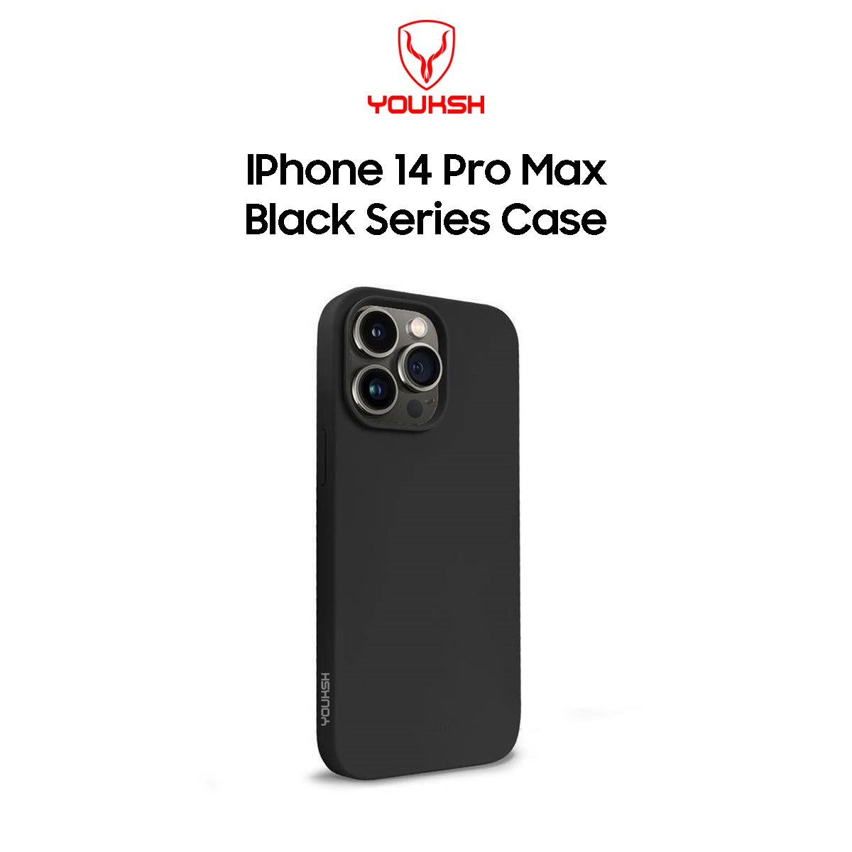 Apple iPhone 14 Pro Max Black Silicon Case