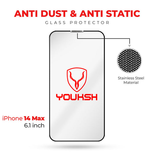 Apple iPhone 14 Plus (6.7) Anti Dust Clear Glass Protector