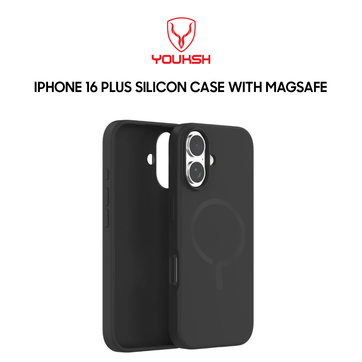 Apple iPhone 16 Plus Soft Silicon case with MagSafe