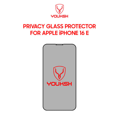 Apple iPhone 16e Privacy Glass Protector