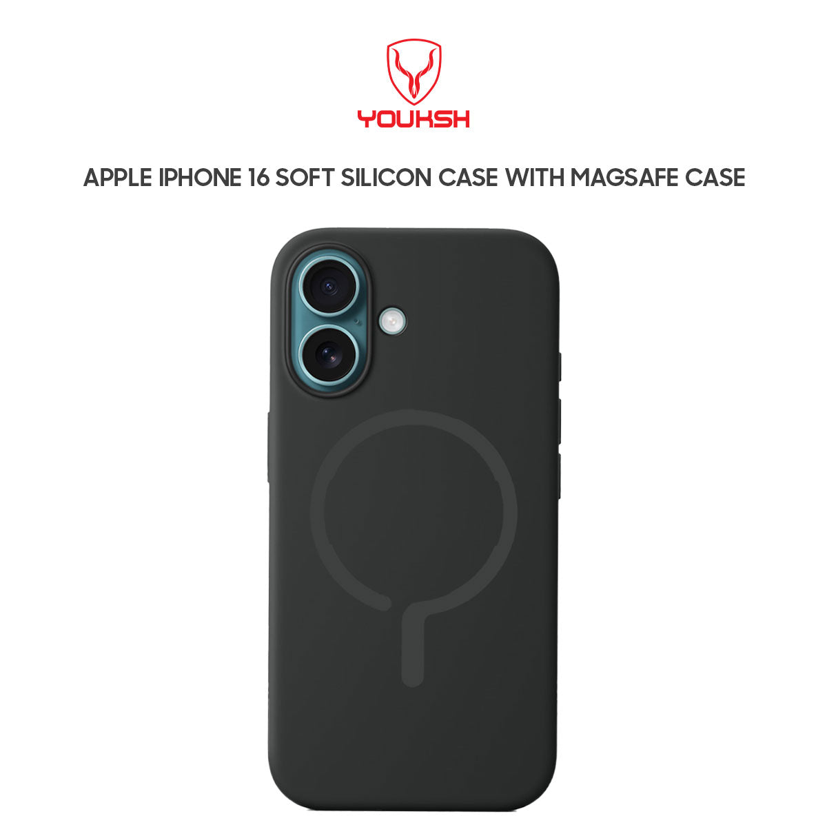 Apple iPhone 16 Soft Silicon Case with MagSafe