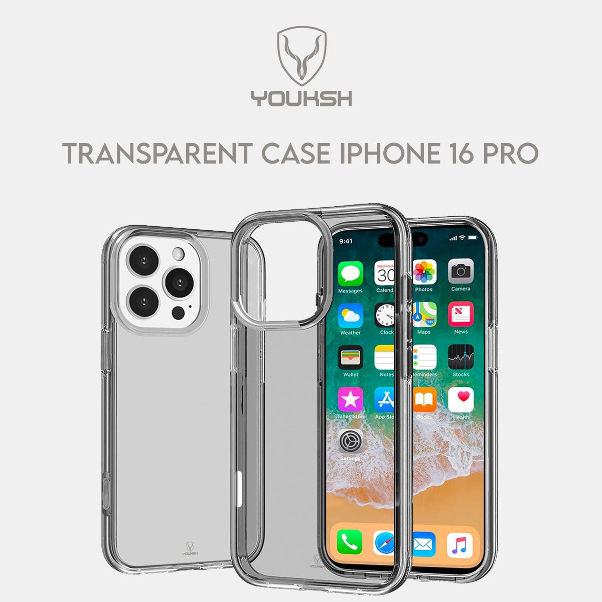 Apple iPhone 16 Pro Transparent Case