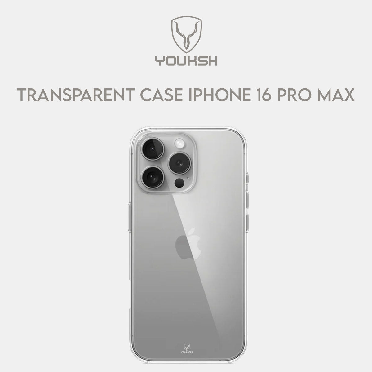 Apple iPhone 16 Pro Max Transparent Case