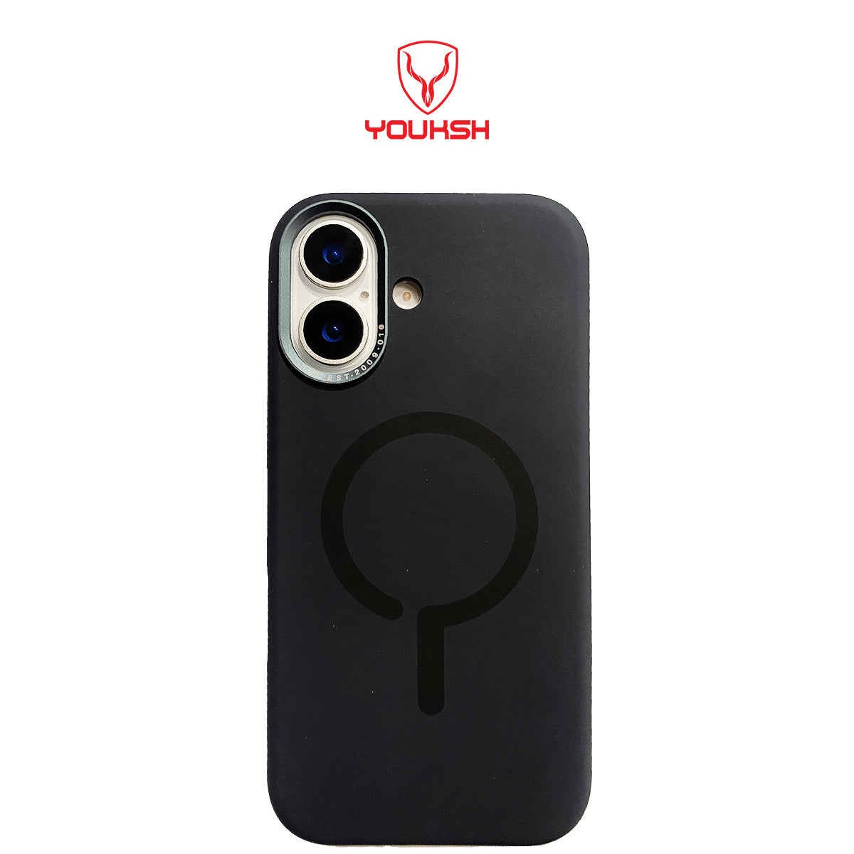 YOUKSH Apple iPhone 17 Soft Silicon Case with Magsafe Compatible Charging.