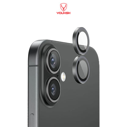 YOUKSH IPhone 17 Camera Ring Glass Protector.