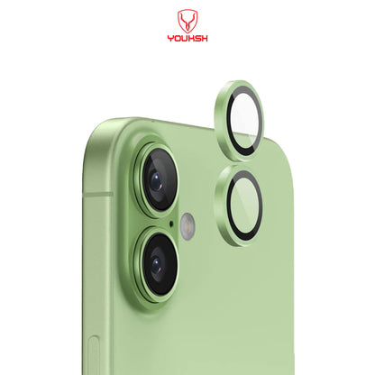 YOUKSH IPhone 17 Camera Ring Glass Protector.