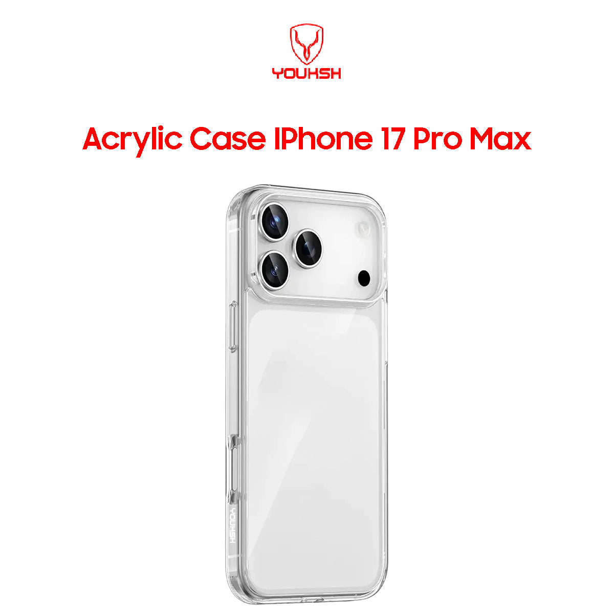 Iphone 17 pro max Acrylic Clear Case