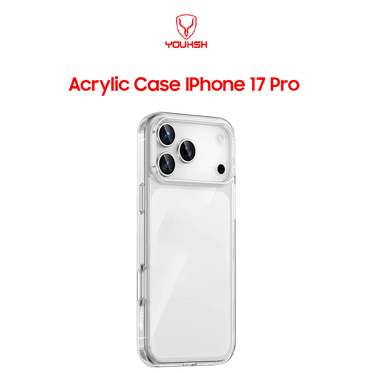 Iphone 17 pro Acrylic Clear Case