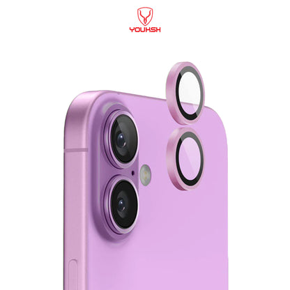 YOUKSH IPhone 17 Camera Ring Glass Protector.