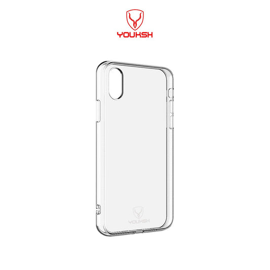 Apple iphone X/Xs - Soft Shock Proof Jelly Back Cover - Transparent
