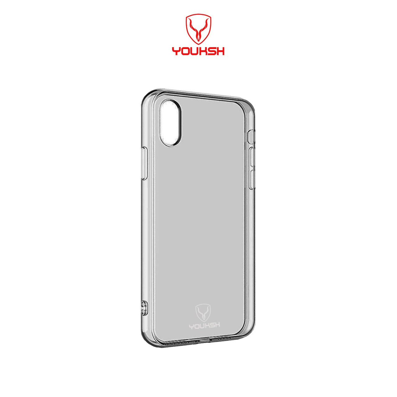Apple iphone X/Xs - Soft Shock Proof Jelly Back Cover - Transparent