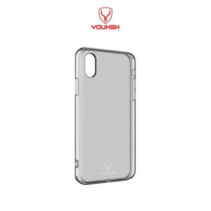 Apple iphone X/Xs - Soft Shock Proof Jelly Back Cover - Transparent