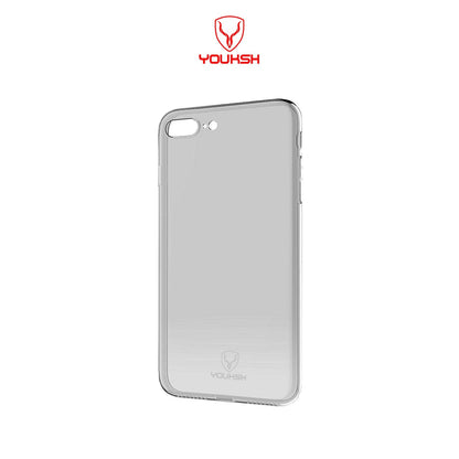 Youksh Apple iphone 7 Plus/8 Plus - Transparent Jelly Back Cover - Transparent - Iphone Series.