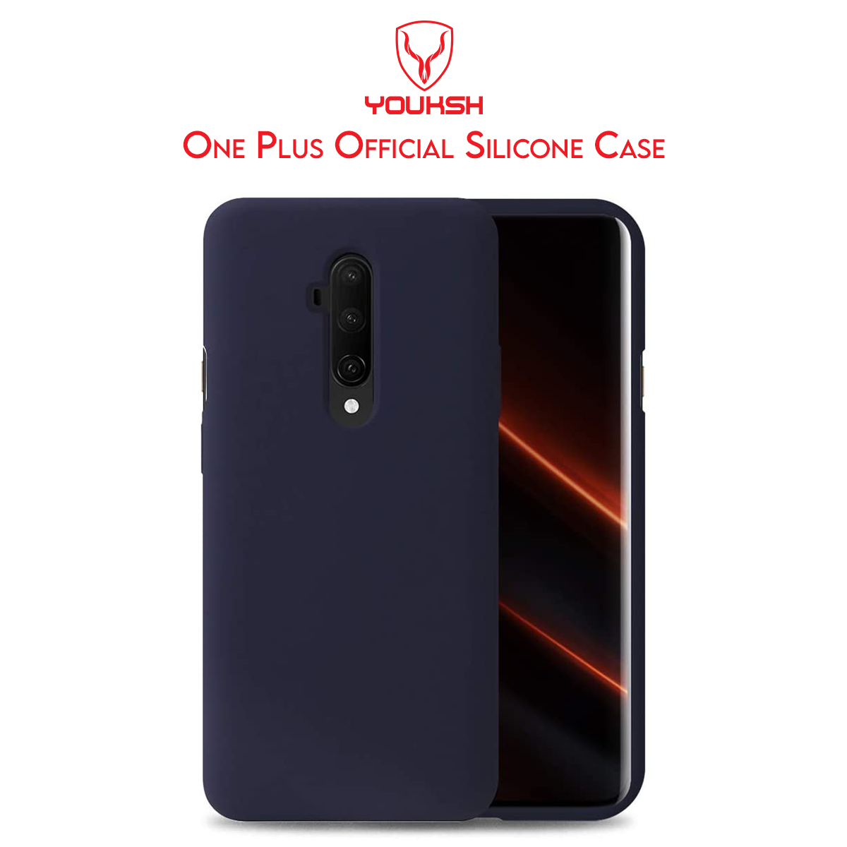OnePlus 7T Pro Black Silicone Case