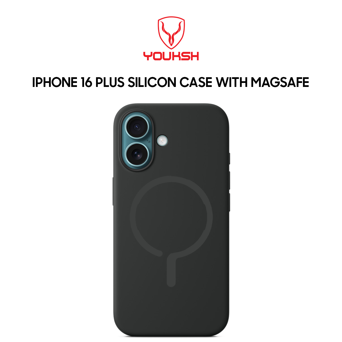 Apple iPhone 16 Plus Soft Silicon case with MagSafe
