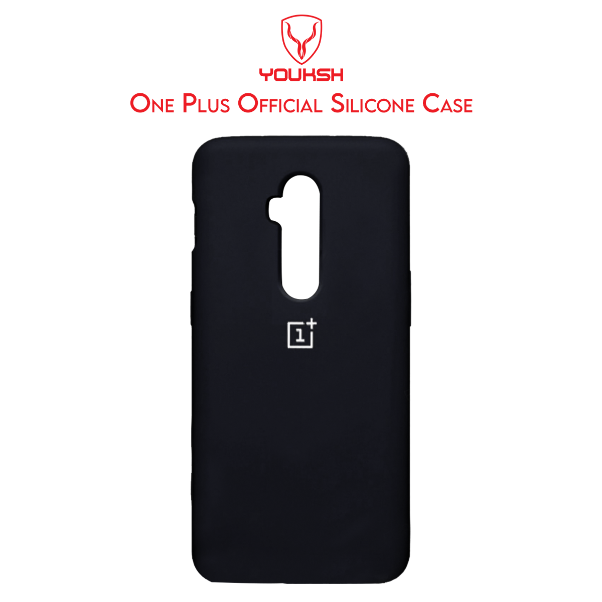 OnePlus 7T Pro Black Silicone Case
