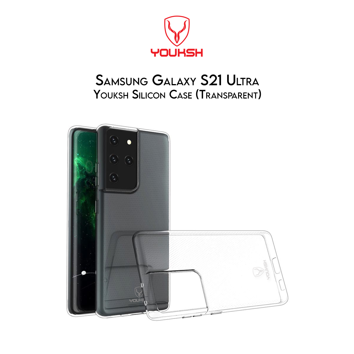 Samsung Galaxy S21 Ultra Transparent Case (Shock Proof)