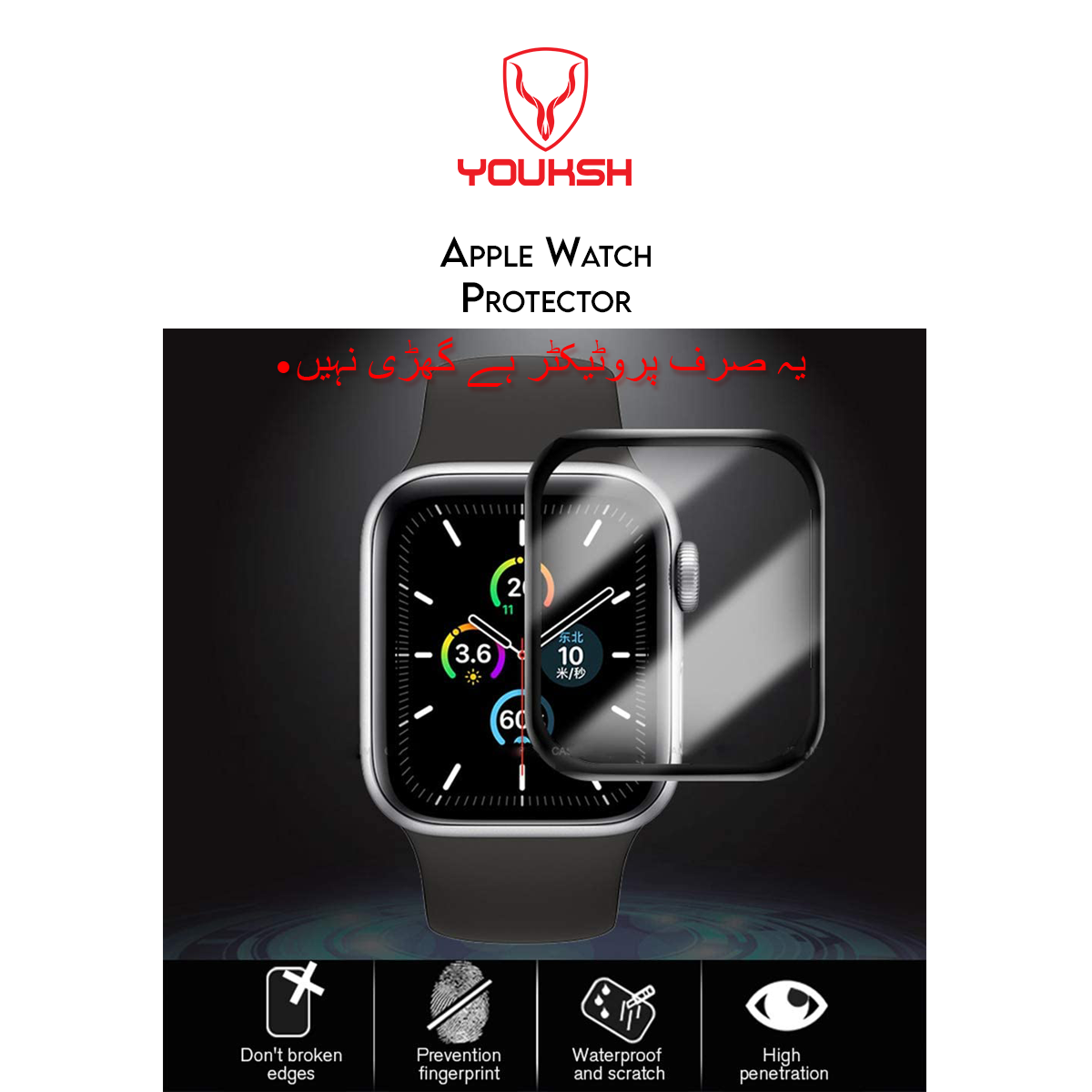 Apple iWatch Glass/Screen Protector (41 mm)