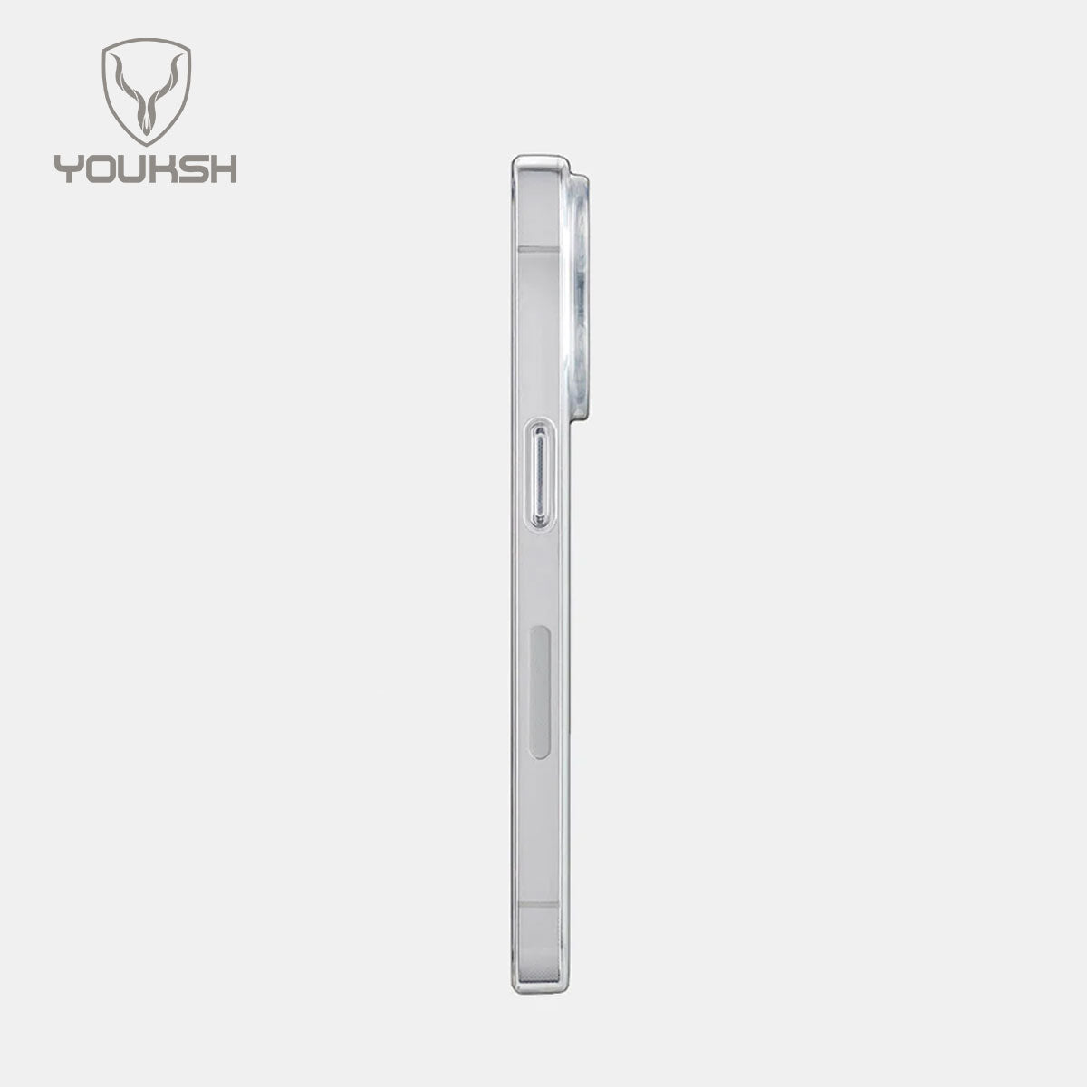 Apple iPhone 15 Pro (6.1) Transparent Case (Shock Proof)