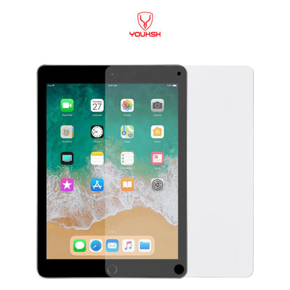 YOUKSH iPad Tempered Glass Protector For iPad 5th / 6th, iPad Pro 9.7 2016, iPad Air1 / Air 2 9.7